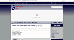 Desktop Screenshot of costruzioniaretine.it